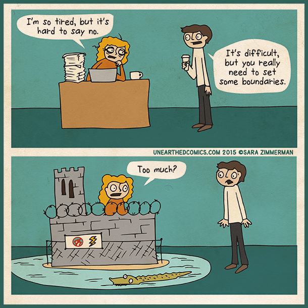 "Boundaries" by Sarah Zimmerman - Unearthed Comics